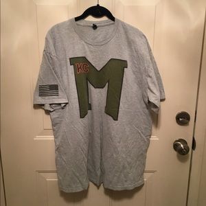 Kansas. It’s Mavericks hockey shirt